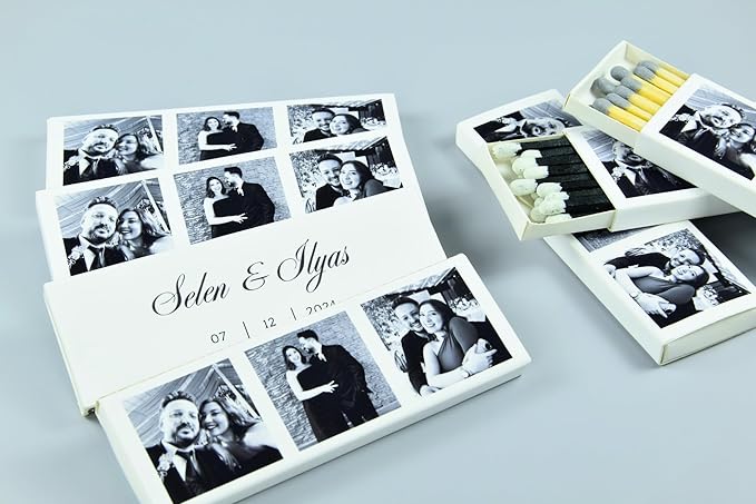 10 Boxes - Customized Matchboxes Colorful Tips - Image 5