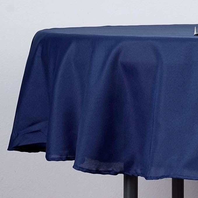 Efavormart Round Tablecloth, 90 Inch Stain & Wrinkle Resistant Washable Table - Image 3
