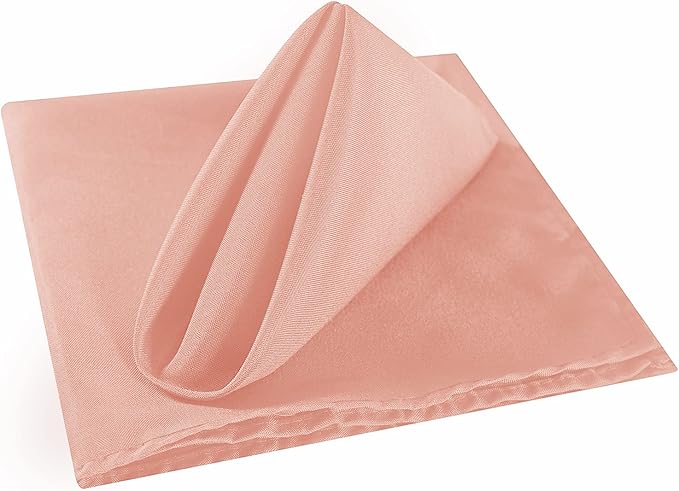 Cloth Napkins 20x20 inch Washable Polyester Dinner Napkins Soft Table Napkins - Image 2