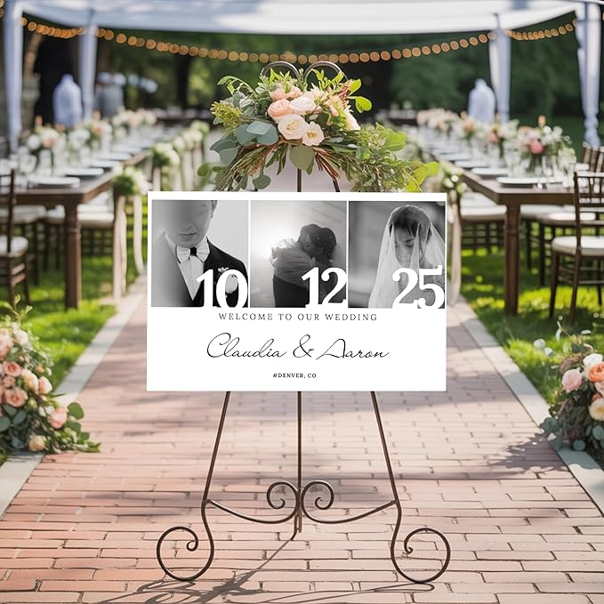Personalized Wedding Welcome Sign - Image 2