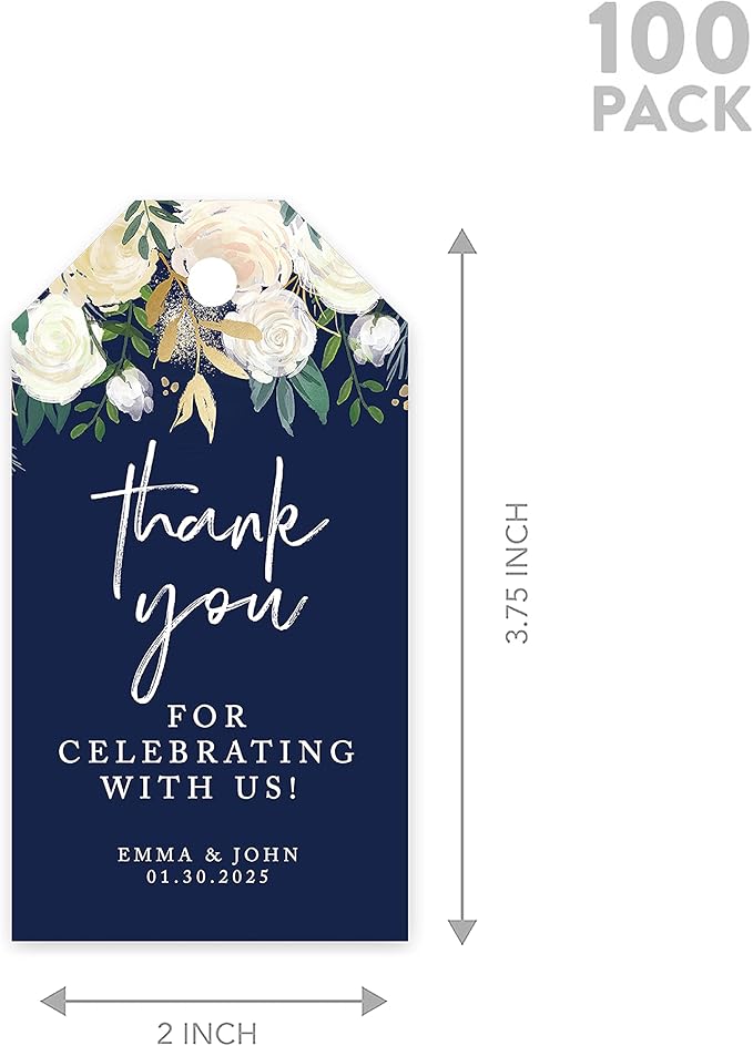 Andaz Press 100-Pack Personalized Thank You - Image 5