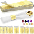 Polymer Material Reusable Napkin Band, Glue-Free Tear-Proof Water Resistant by Unknown