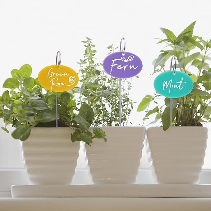 Temlum Plant Labels With Marker Pen - Image 6
