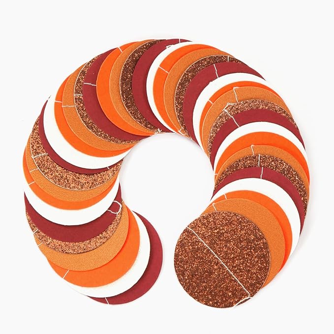 Boho Burgundy Brown-Orange Party-Decorations Streamers - 52Ft Birthday Baby - Image 3