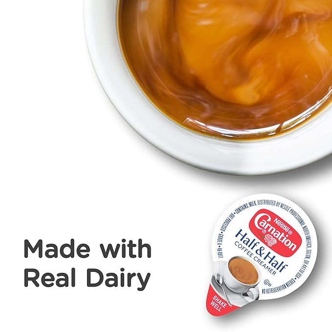 Nestle Carnation Coffee Creamer Half and Half, Made - Image 3