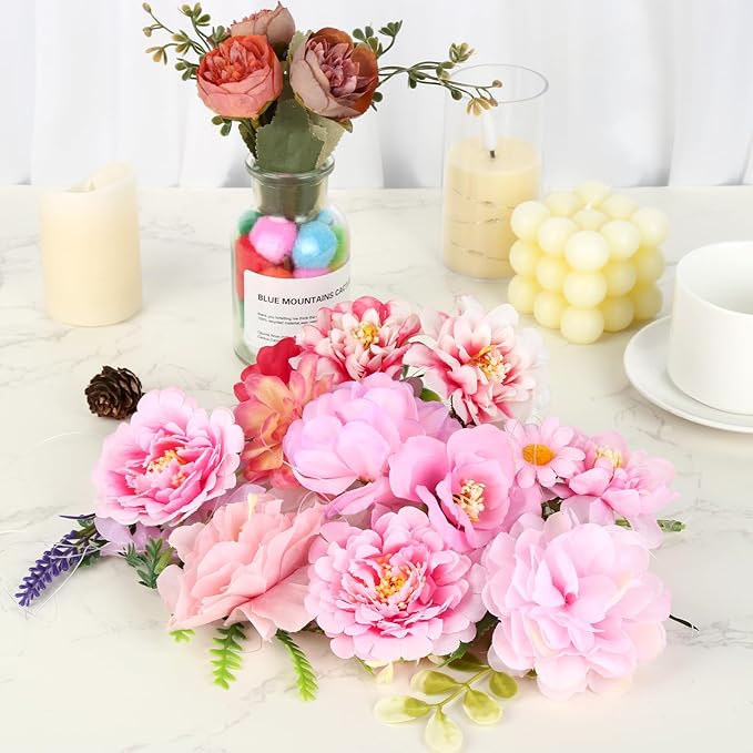 6 PCS 35.4 ft Artificial Hanging Flower Garland, Floral Vines Hanging Flowers - Image 4