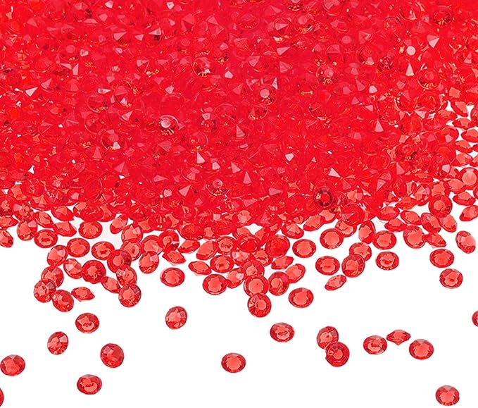 PATIKIL 10000 Pcs Wedding Table Scatter Confetti Crystals 4.5mm Acrylic by PATIKIL