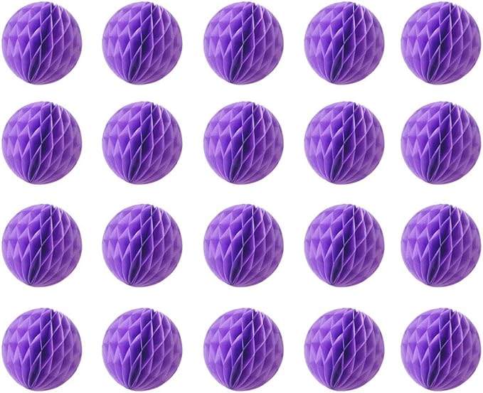 20pcs Honeycomb Flower Balls by ZGjoy