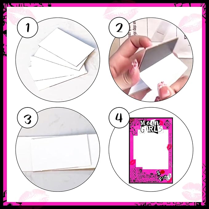 LaVenty Mean Girls Party Photo Booth Props Frame Mean Girls Party Decoration - Image 8
