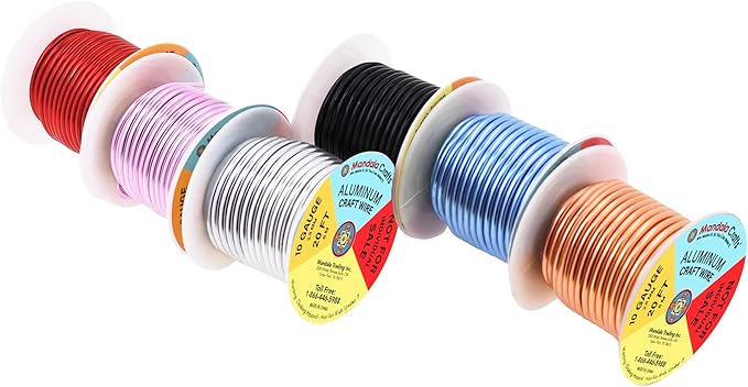 Mandala Crafts 10 Gauge Anodized Aluminum Craft Wire - Image 2