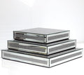 GIMORRTO Mirror Display Riser 3 PC, Glam Accent Table Display Platform by GIMORRTO