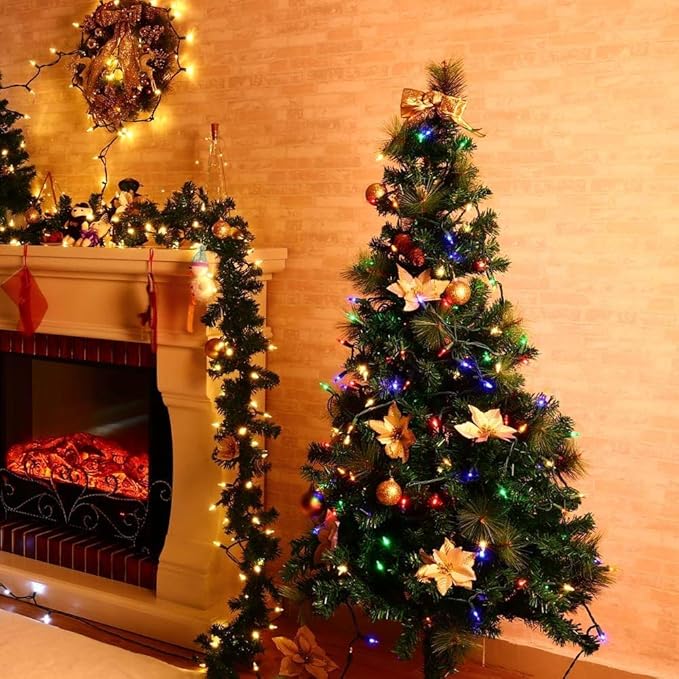 Christmas Lights, Battery Operated String Lights 18ft 50 LED 8 Modes LED Mini - Image 6