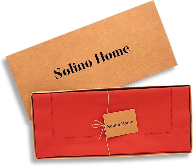 Solino Home Cotton Linen Table Runner 48 Inches - Image 7