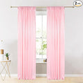 ShiDianYi Baby Pink Sequin Backdrop Curtains 2 Pieces 4FTX10FT Pink Backdrop by ShiDianYi