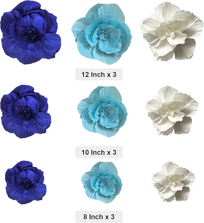 BRT Bearingshui Crepe Paper Flowers Decoration - Image 2