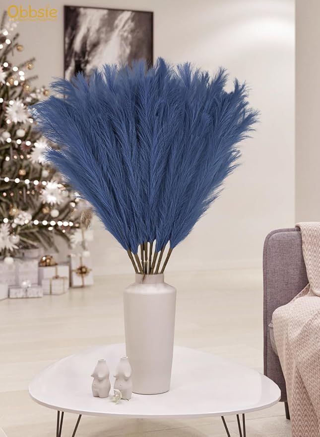 35" Faux Pampas Grass Decor - Image 6