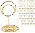 30PCS Table Number Holders Place Card Holder by UMETDO