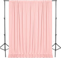 DWCN 10x10 FT Blush Pink Backdrop Curtains by DWCN