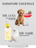 Pet Signature Drink Wedding Signs by Elation+Factory+Co.