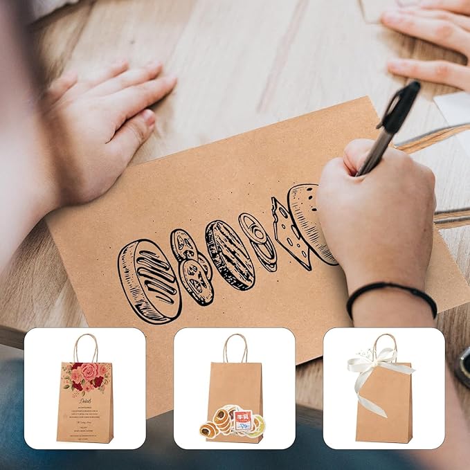 METRONIC Kraft Paper Gift Bags - Image 3