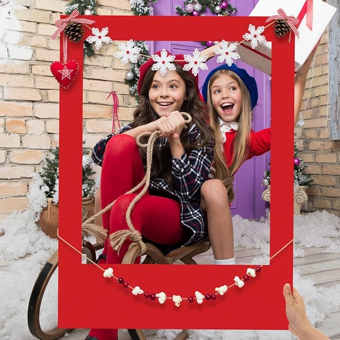 32 x 24 Inch Large Blank DIY Photo Booth Props Picture Frame Party Frame DIY - Image 5