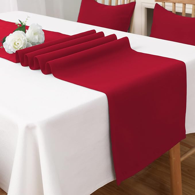 DUALIFE 2 Pack Table Runner 14 x 72 Inch Long Table Cloth Table Runners - Image 5