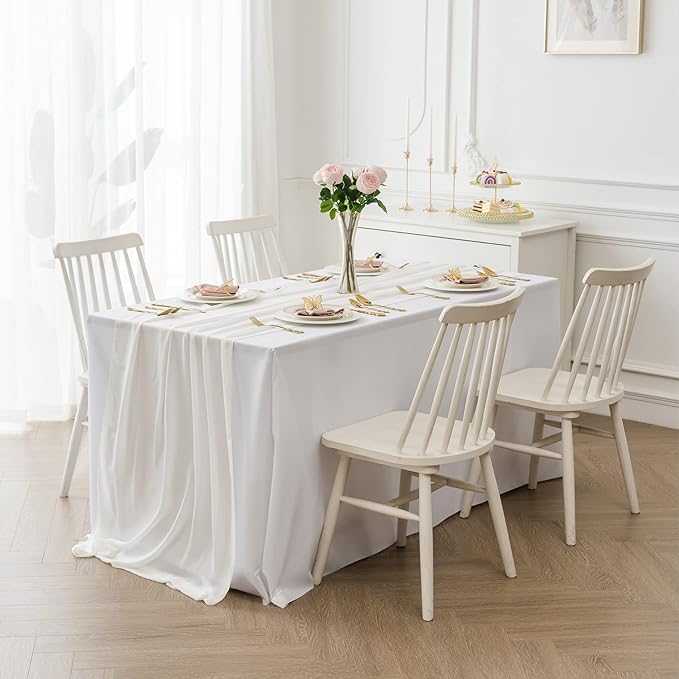 12Pack 9ft Chiffon Table Runner 14x108 Inch Sheer Romantic Table Runner - Image 7