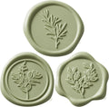 Sage Green Wax Seal Stickers Premium Envelope Seal Stickers Wedding Invitation by CraftsbyUncleJoel
