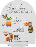 Pet Signature Drink Wedding Signs by Elation+Factory+Co.