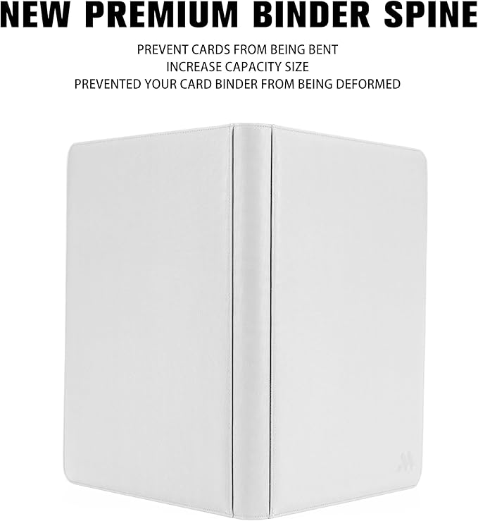 Premium 1000+ Pockets Card Binder, 16 Pockets Card Binder Ringless Side Loading - Image 7