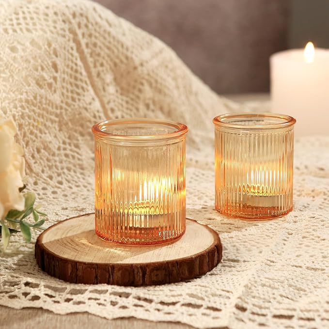 36pcs Gold Votive Candle Holders, Glass Tea Light Candle Holders - Image 6