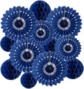 12pcs 6’’ 8’’ Honeycomb Balls Tissue Paper Fans Party Honeycomb Ball Fans Wall by Yangeey