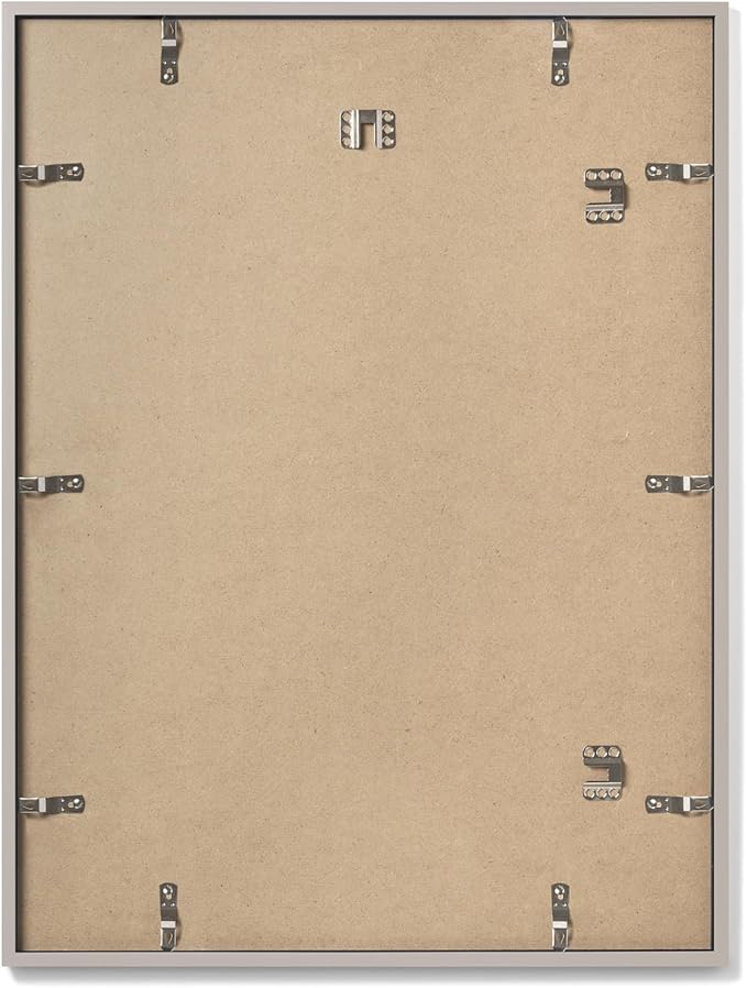 Opposite Wall - 24x36 in - Real Wood Grey Picture Frame - Lightweight, - Image 2