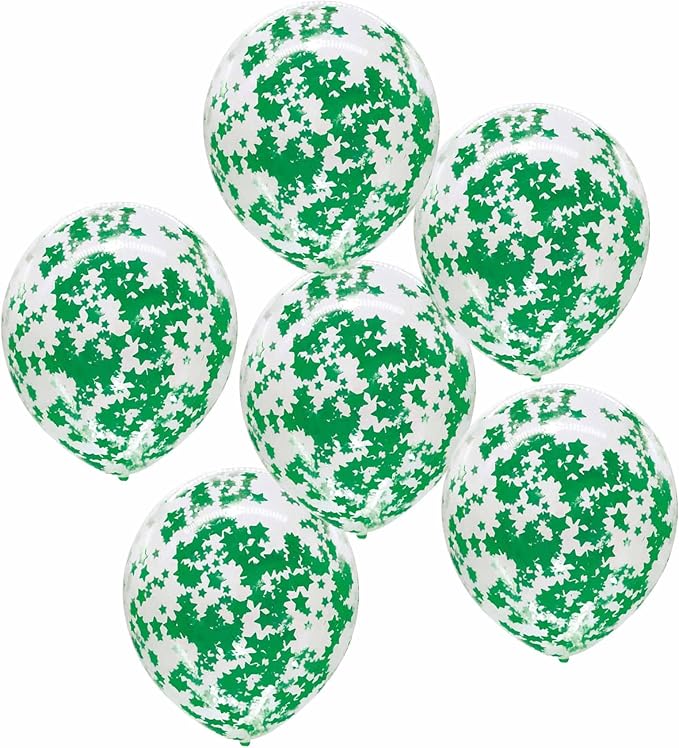 Green Star Foil Confetti Beautiful Metallic Table Confetti Glitter - Image 4