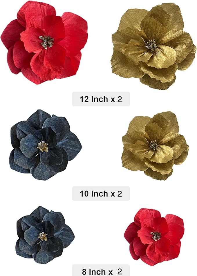 BRT Bearingshui Crepe Paper Flowers Decoration - Image 2