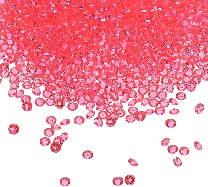 PATIKIL 10000 Pcs Wedding Table Scatter Confetti Crystals 4.5mm Acrylic by PATIKIL