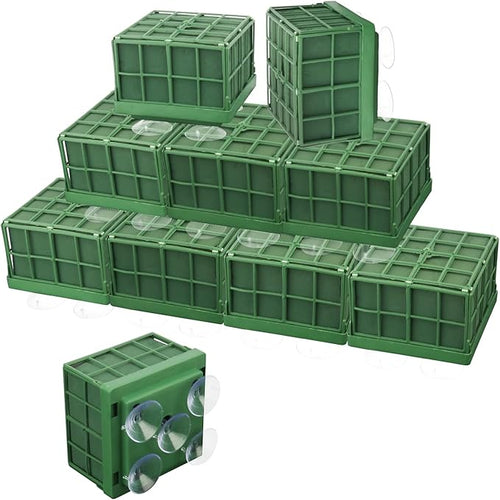 10 Pack Floral Foam Cage, Premium Floral Cage Foam Box by IHDYPPEW