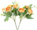 Artificial Flowers Fake Peony Silk Mini Plastic Bridal Flowers by YoungJewl