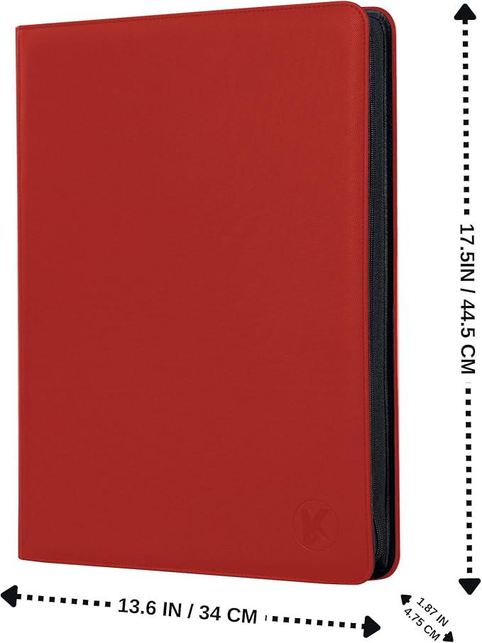 1600+ Pockets Trading Card Binder, 16-Pocket Card Ablum Compatible - Image 6
