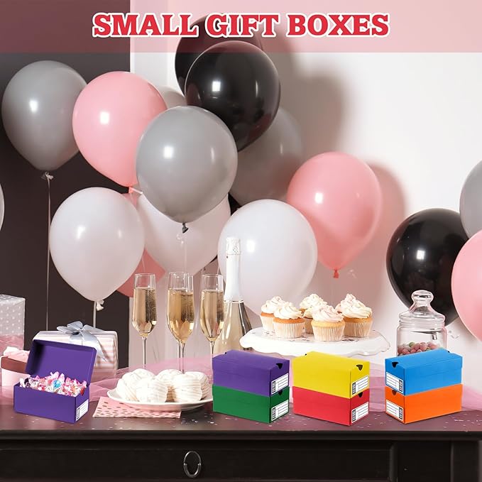 12 Sets Mini Shoe Gifts Boxes for Party Favors 4.7 x 2.5 x 2 Inch Sports Mini - Image 4