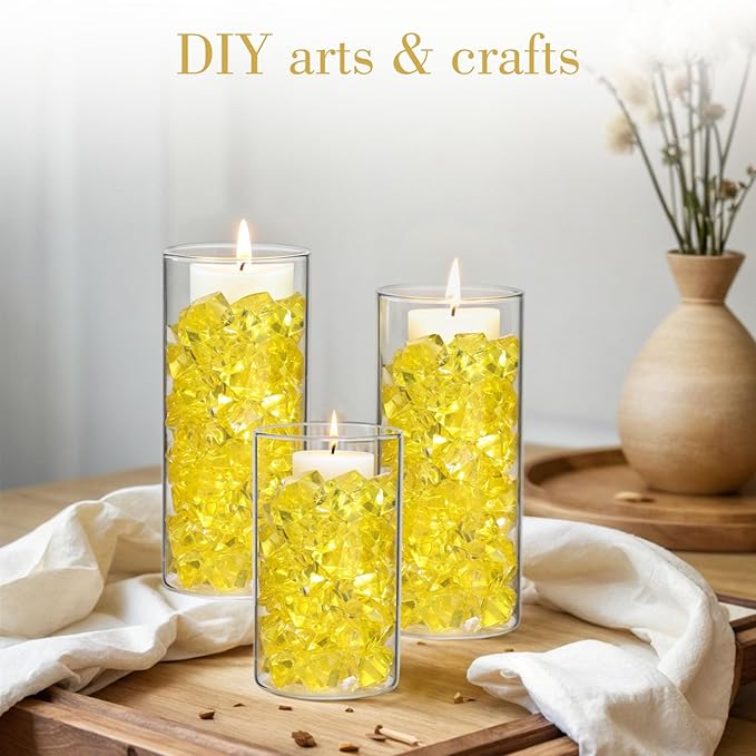 DomeStar Yellow Fake Ice Rocks - Image 3
