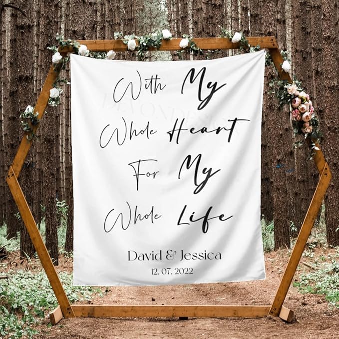 With My Whole Heart for My Whole Life by DEVONDESIGN
