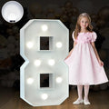 Marquee Numbers 3 Feet Tall Big Light Up Numbers 8th 18th 80th Happy Birthday by Letsmakeitimpressive