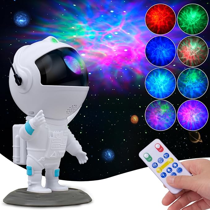 Astronaut Galaxy Projector, Star Projector, Astronaut Light Projector by KKUP2U