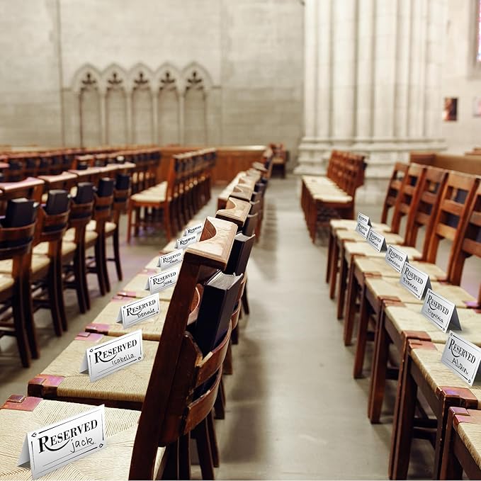 300 Pcs Paper Table Reserved Sign - Image 7