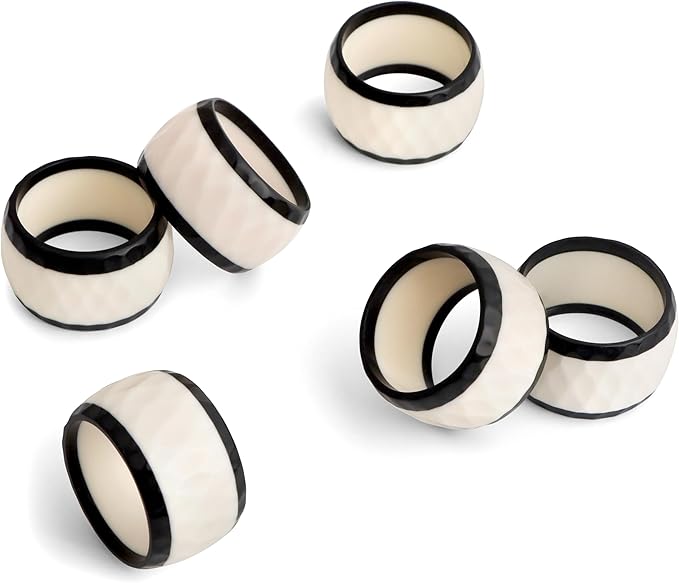 Epoxy Resin Napkin Rings Set of 12 - Image 8