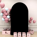 Wedding Arch Cover Black Arch Covers Stretchy Backdrop 4ft Spandex Fitted Arch by SOMUAUY
