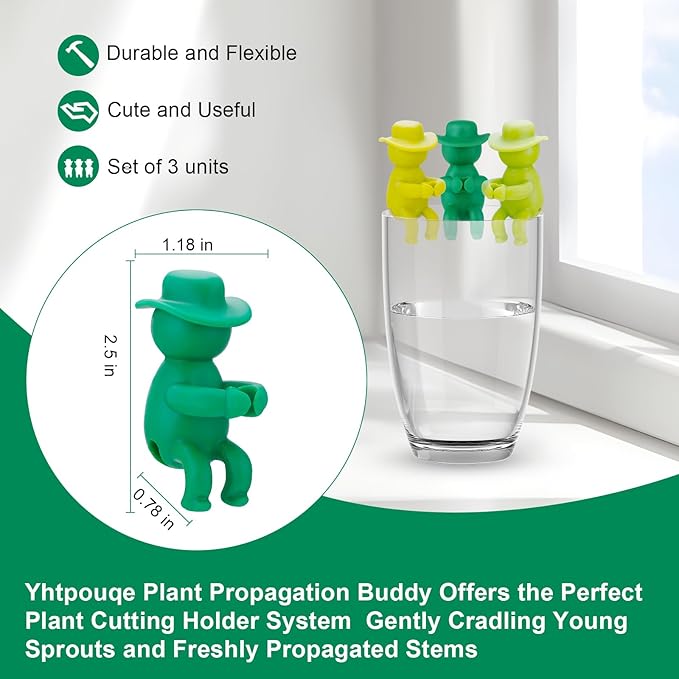 3 Pcs Plant Propagation Buddy, Propagated Plant Holders - Image 2