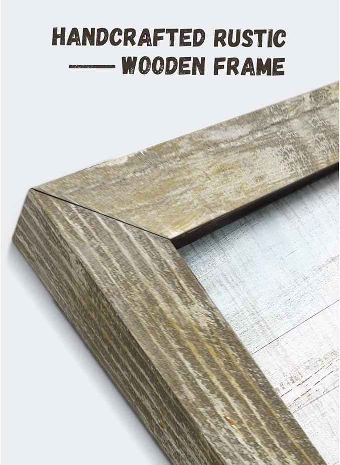 Rustic Life Wooden Wall Art: Rural House in the middle of Straw Artwork Wooden - Image 2