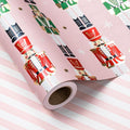 LeZakaa Christmas Pink Wrapping Paper Jumbo Roll by LeZakaa